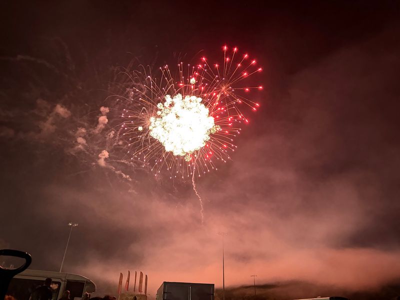 Fireworks Keep The Celebration Going After Dark