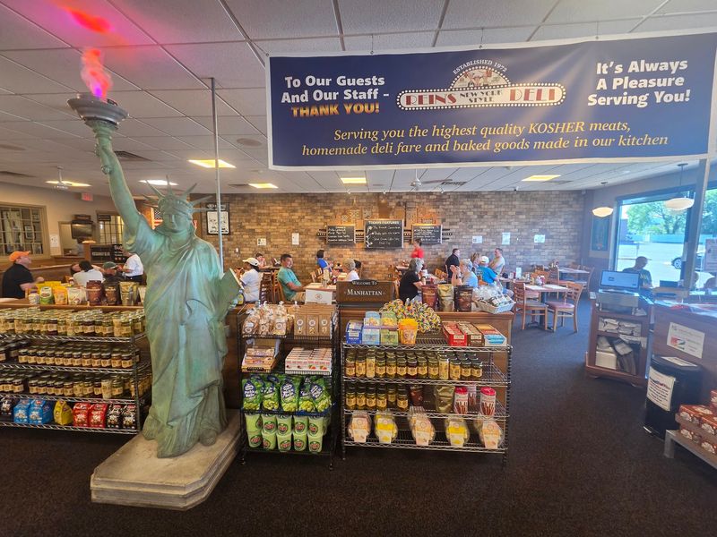 Old-School New York Deli Character