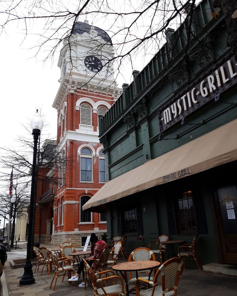 This Storybook Georgia Town Feels Like The Setting Of A Hallmark Movie - Decor Hint Grabbing A Table At The Mystic Grill