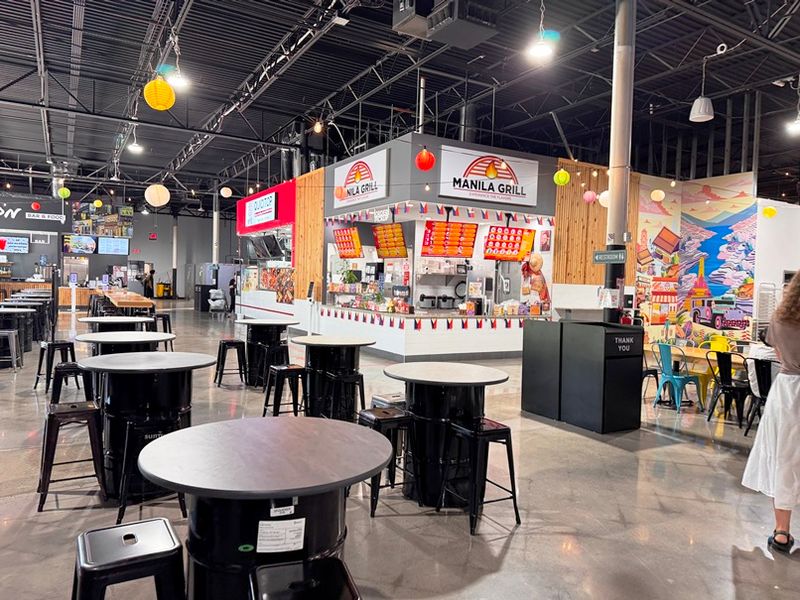 14 Unusual North Carolina Eateries Worth Visiting This August - Decor Hint Alley 51 At Super G Mart - Global Flavors Under One Roof