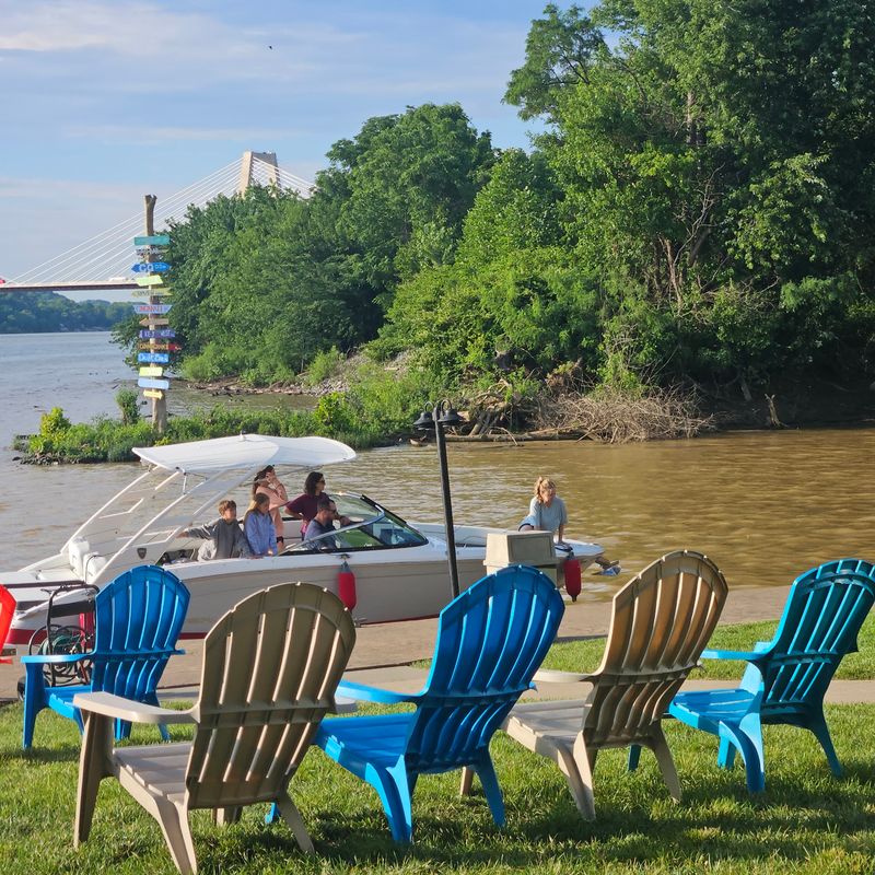 Arriving By Boat Is Half The Fun