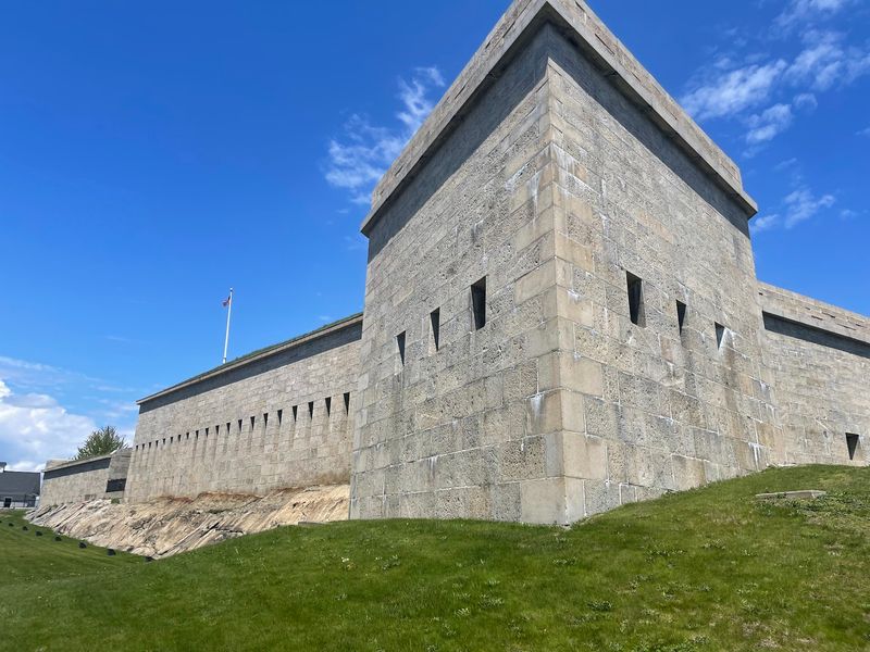 The Granite Fort Took Shape In The 1800s