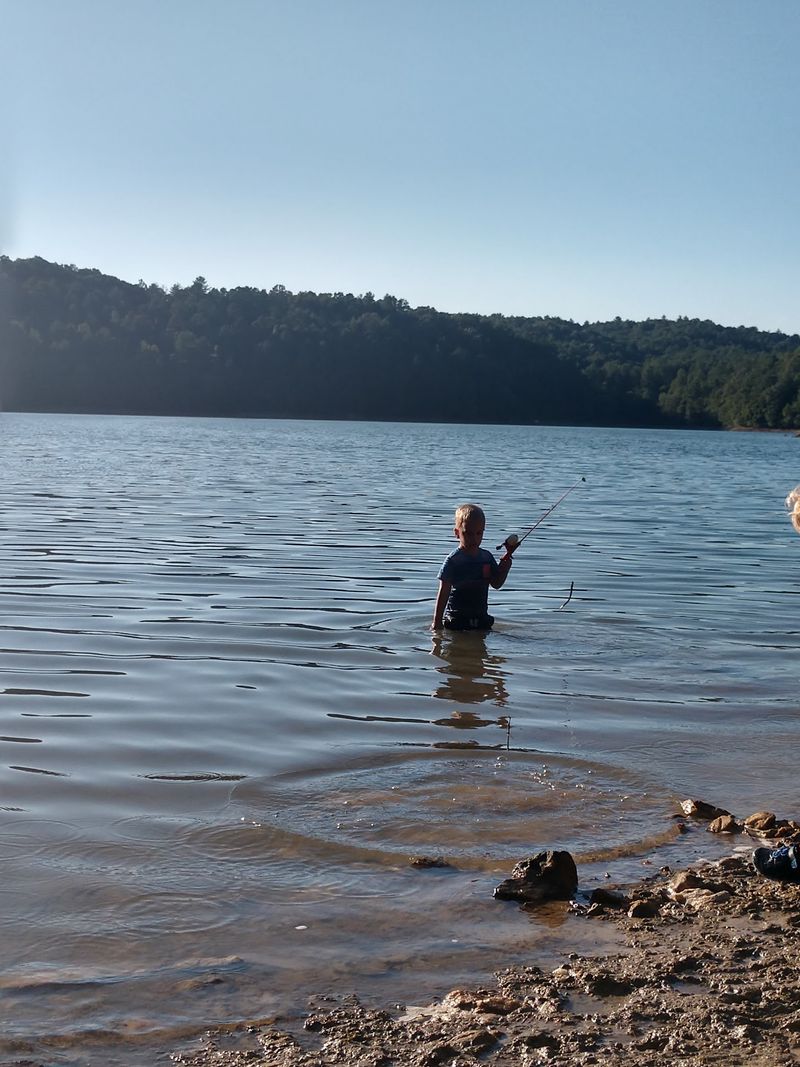 Put This Hidden North Carolina Lake On Your Radar Before Fall Colors Arrive - Decor Hint Fishing Works Nicely When You Want The Afternoon To Move At Half Speed