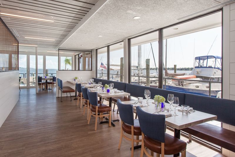 Floor-To-Ceiling Views Over The Harbor