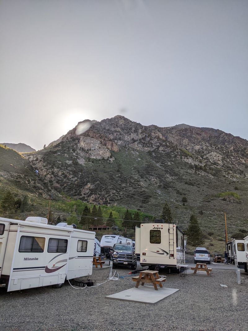 RV Travelers Get Their Own Slice Of The Mountain Setting