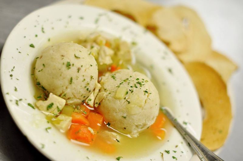 The Historic Georgia Deli Where Matzo Ball Soup Draws Crowds From Every Corner Of The State - Decor Hint A Bowl Worth The Drive
