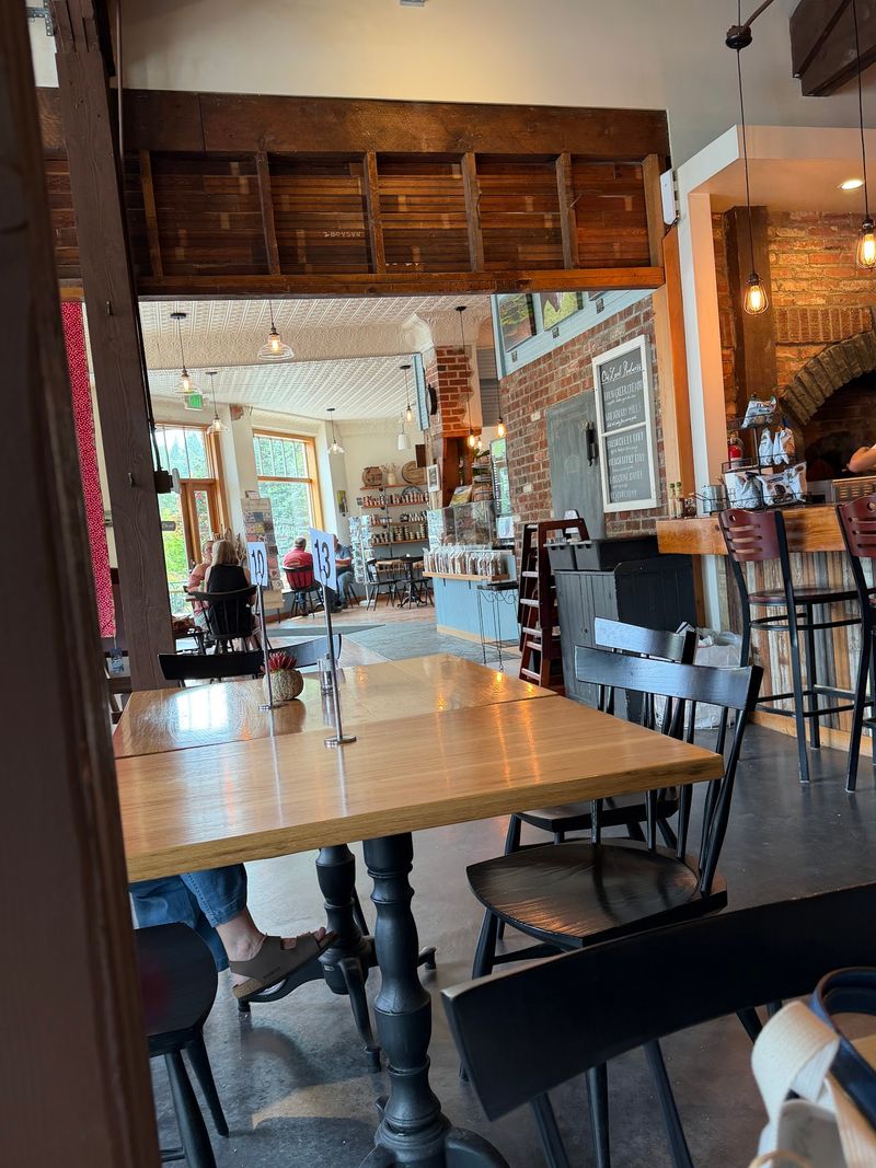 This Idaho Bakery Hides Inside A 1920s Service Station With An Old Safe Turned Into An Oven - Decor Hint A Tiny Deary Bakery Turns An Old Automotive Landmark Into Something Completely Different