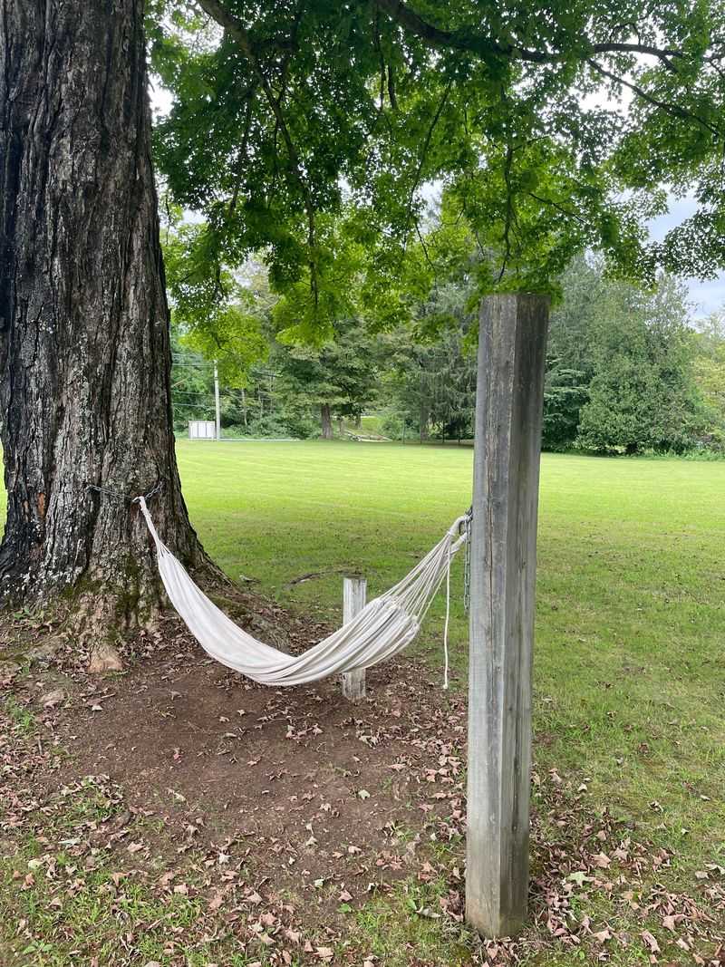 Hammocks And Campfires Fill The Quieter Hours
