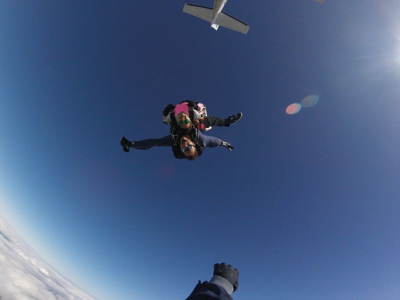 Freefall Lasts For About One Full Minute
