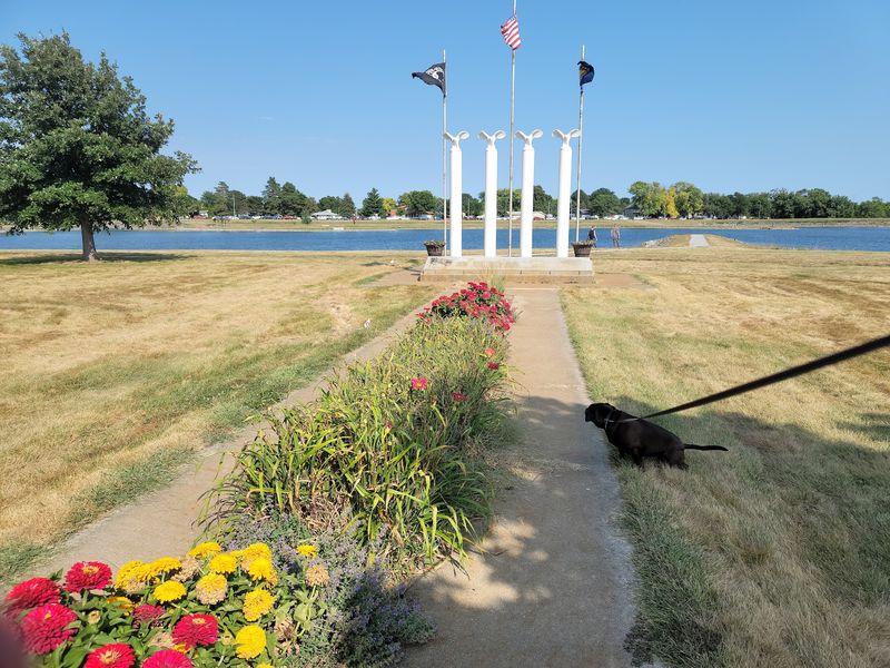 A Paved Exercise Trail Wraps Recreation Around The Water