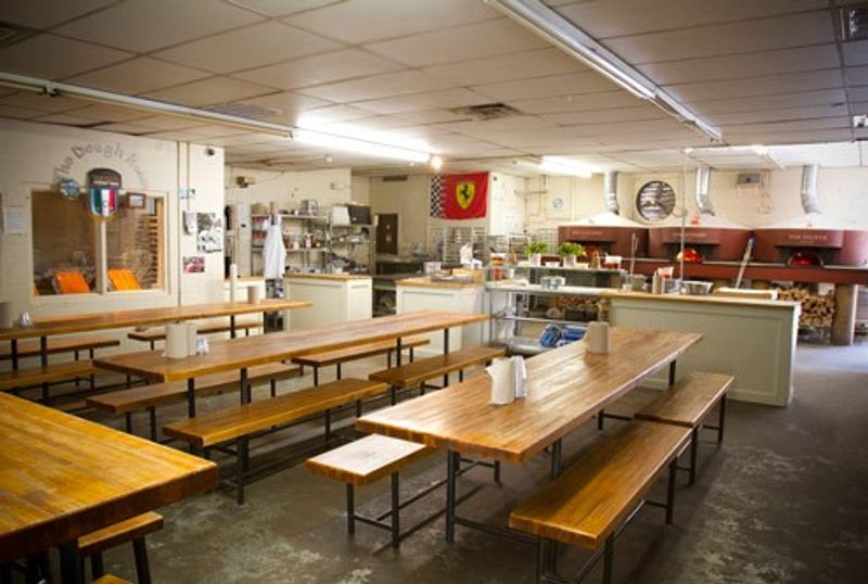 Communal Tables And Opera On The Speakers