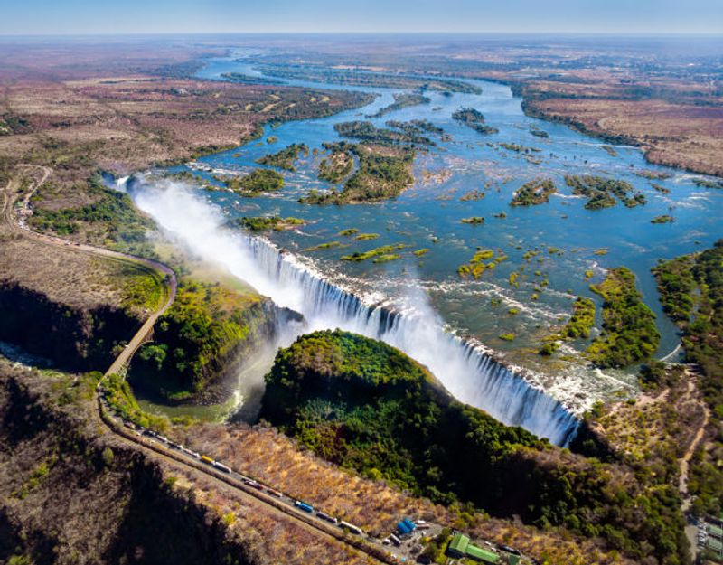 Victoria Falls And Its Moonbow Connection