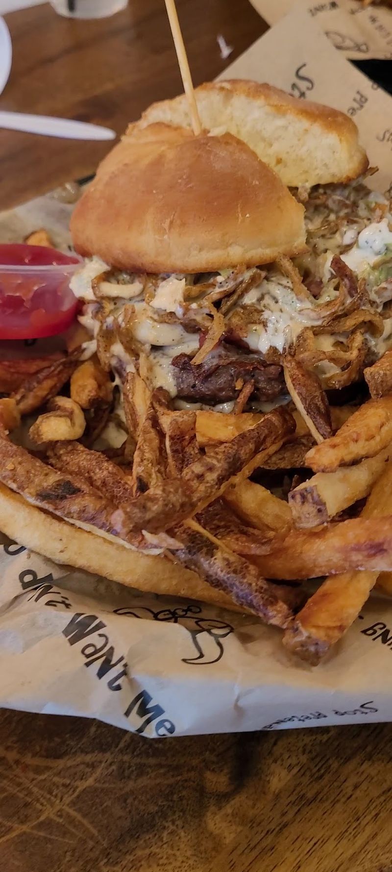 This Northern California Roadside Restaurant Serves Burgers So Wild You Might Forget You Were Just Passing Through - Decor Hint The Arnold Alpha Burger