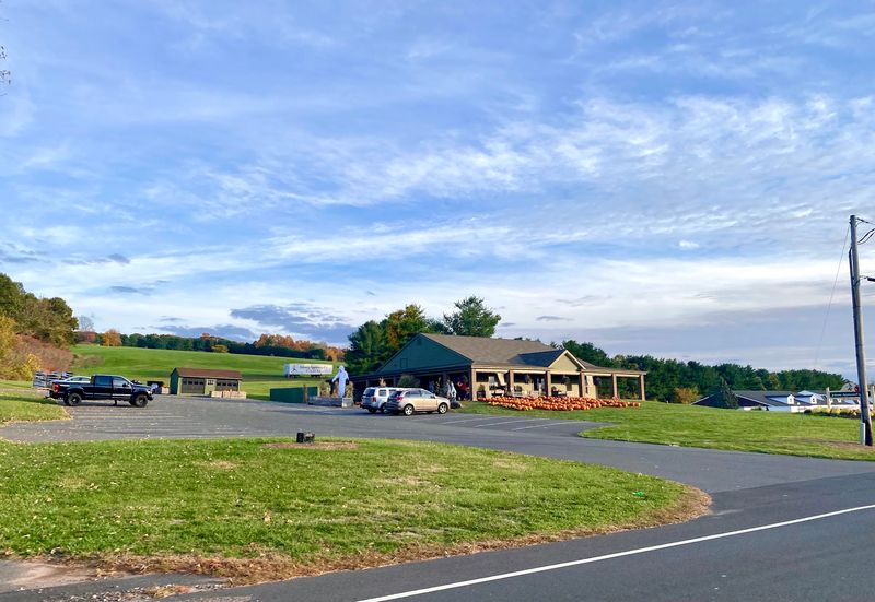 Weekend Tractor Rides Carry Visitors Toward The Fields