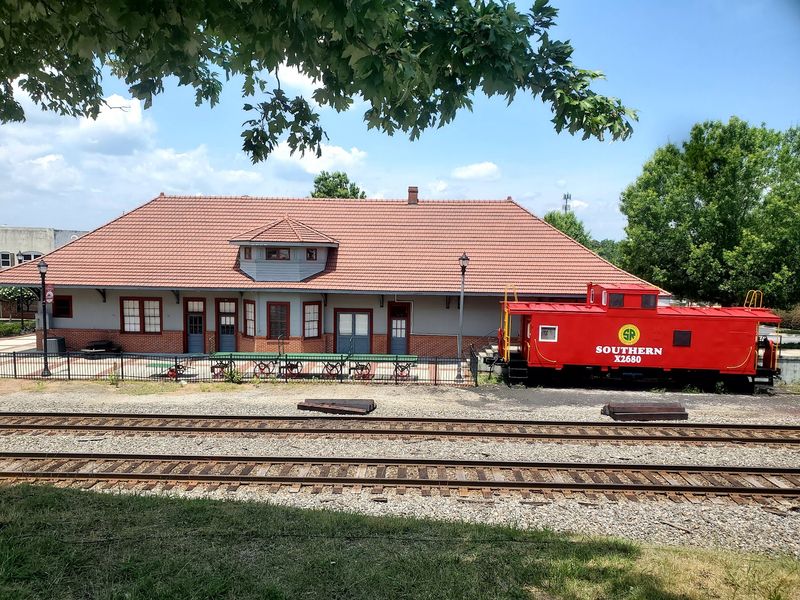 The Historic Train Museum Right Next Door
