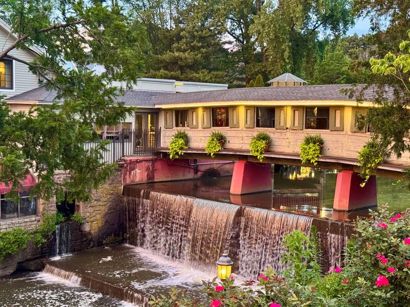 The Mill Pond Keeps The Historic Setting Alive