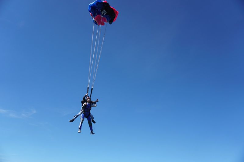 Heritage Corridor Views Follow The Parachute Ride Down