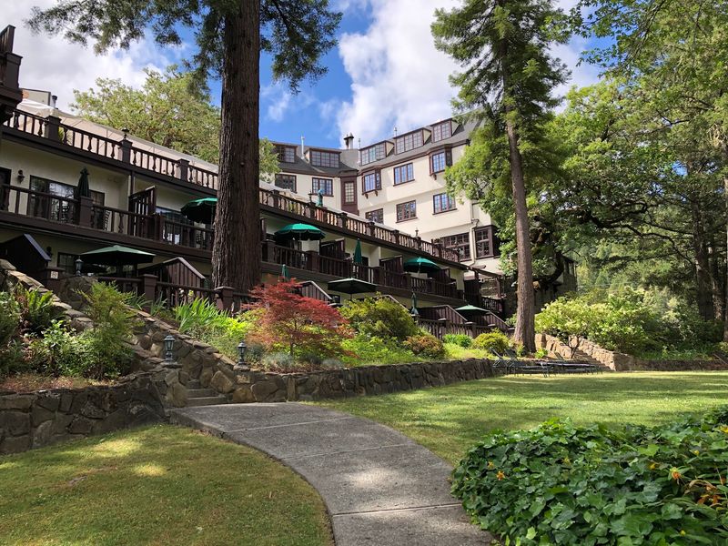 Gardens Add To The Country-Inn Feeling