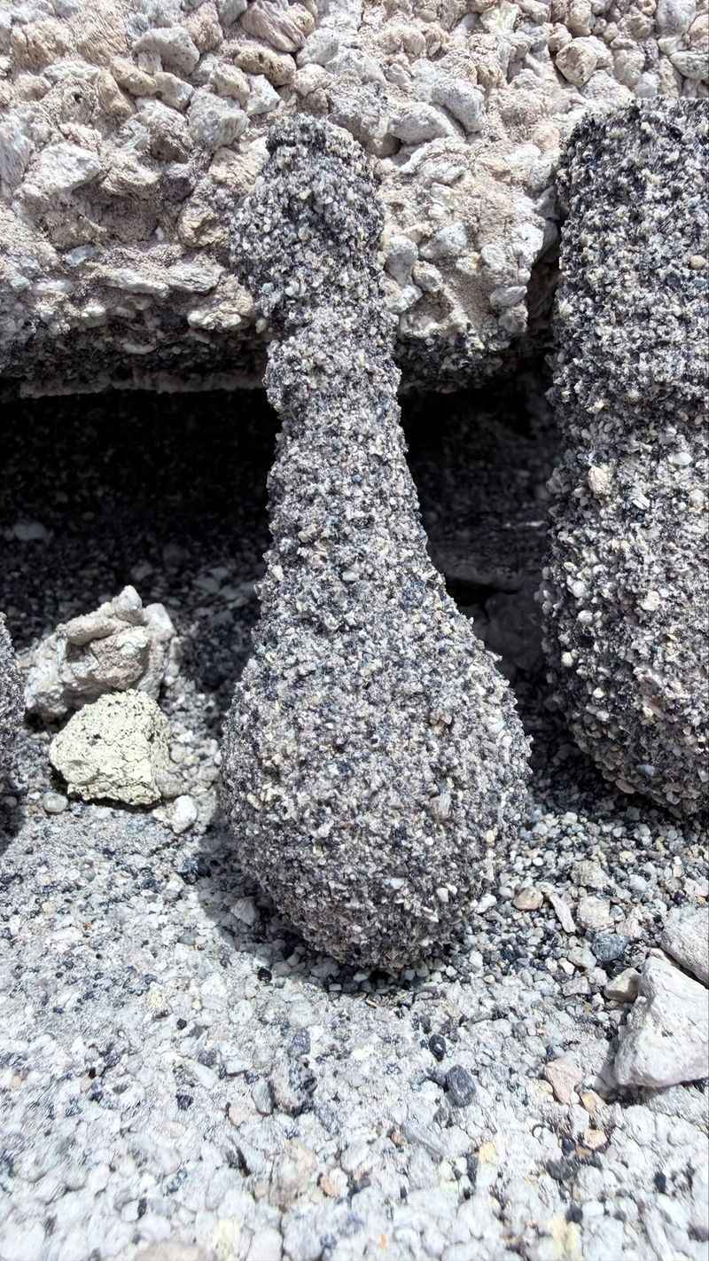 Those Shapes Formed As Gas Moved Through Volcanic Debris