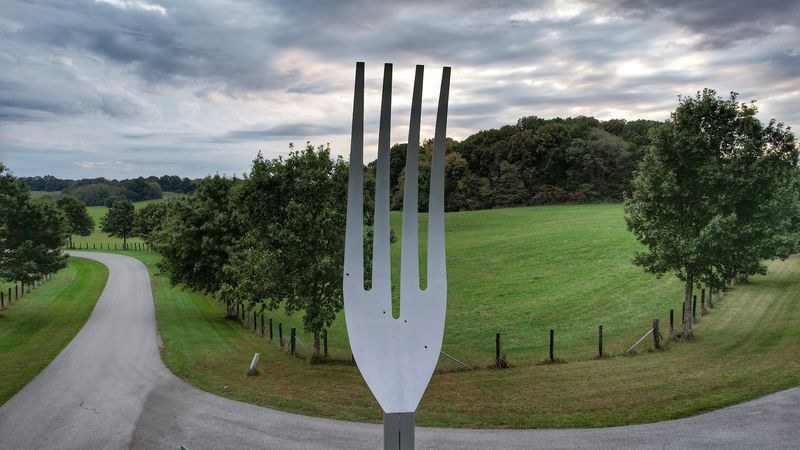 Why This Giant Fork Makes Perfect Sense