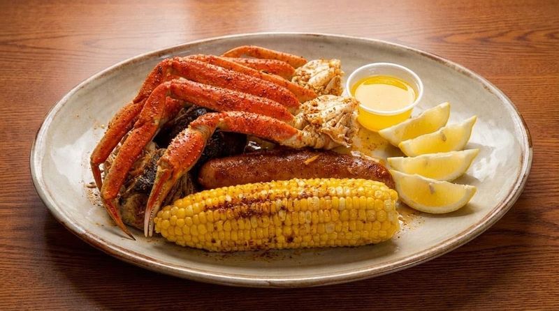 Crab Legs Until You Wave The White Flag