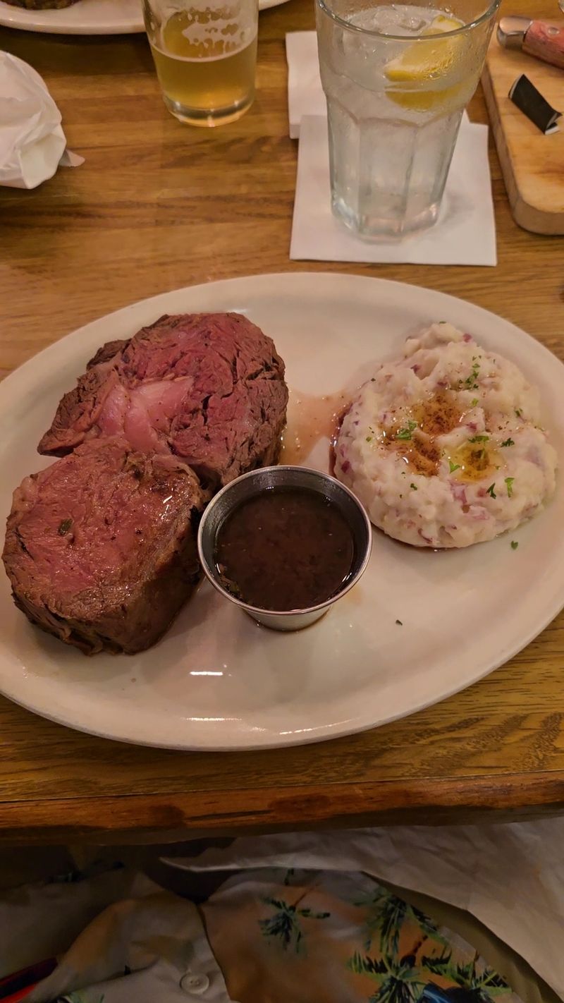 Prime Rib That Makes You Squint At The Menu Price
