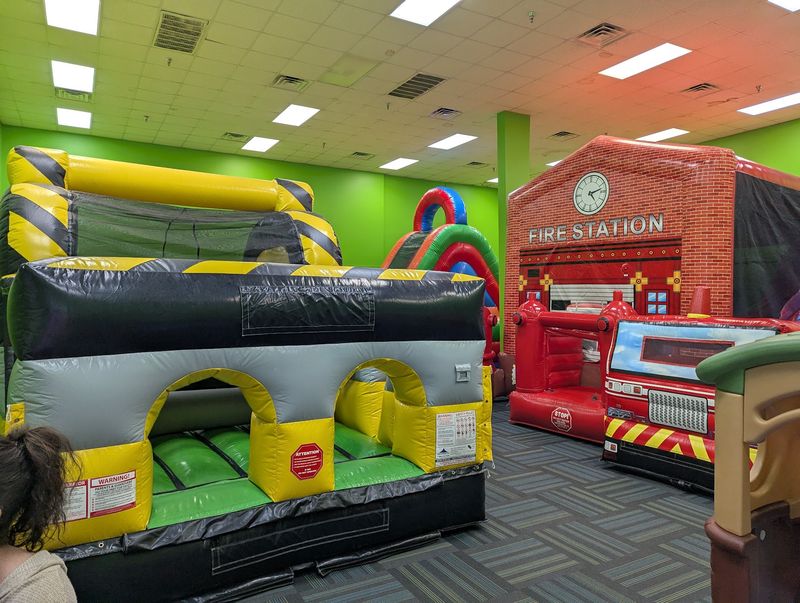 The Bounce House Room Keeps The Little Ones Busy Too