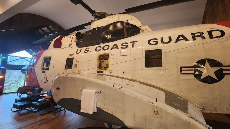 The Helicopter Cottage Hides A Real Sikorsky Inside
