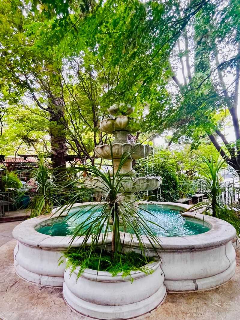 A Patio That Reads Like A Tropical Garden