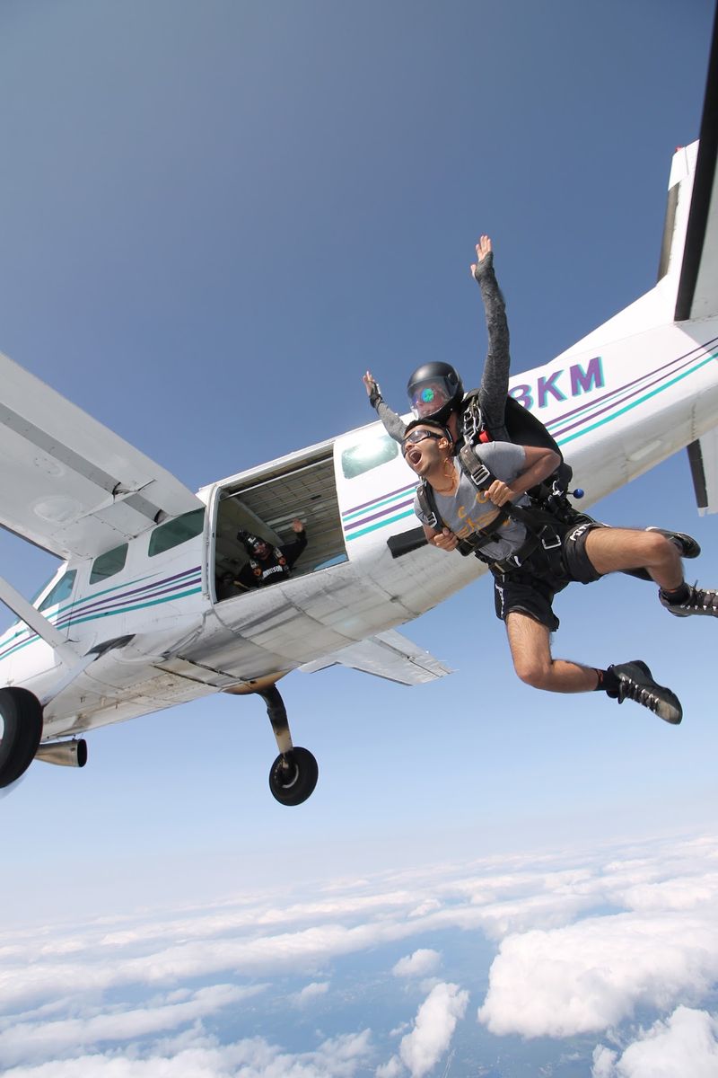 The Jump Begins From An Impressive Fourteen Thousand Feet