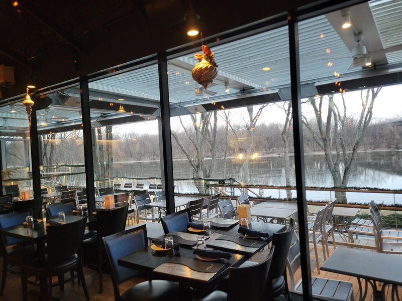 Dinner Right Beside The River