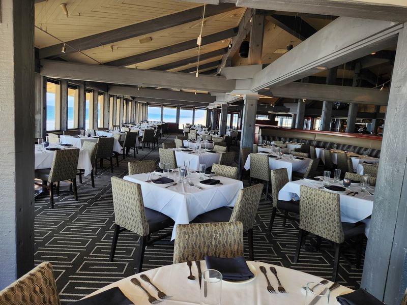 This Historic California Restaurant Sits So Close To The Pacific That Waves Practically Break At Your Table - Decor Hint A Dining Room That Has Faced The Surf Since 1969