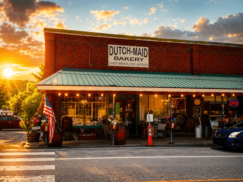 This Historic Tennessee Home Is Now A Charming Bakery - Decor Hint A Building With Real History