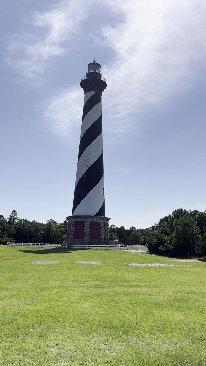 Look Up At The Tallest Brick Lighthouse In The United States