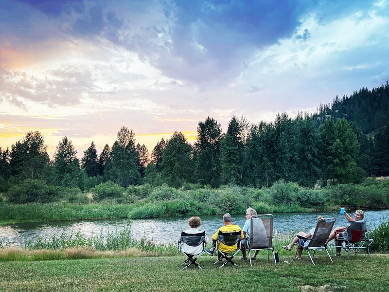Wake Up With The River Practically At Your Campsite