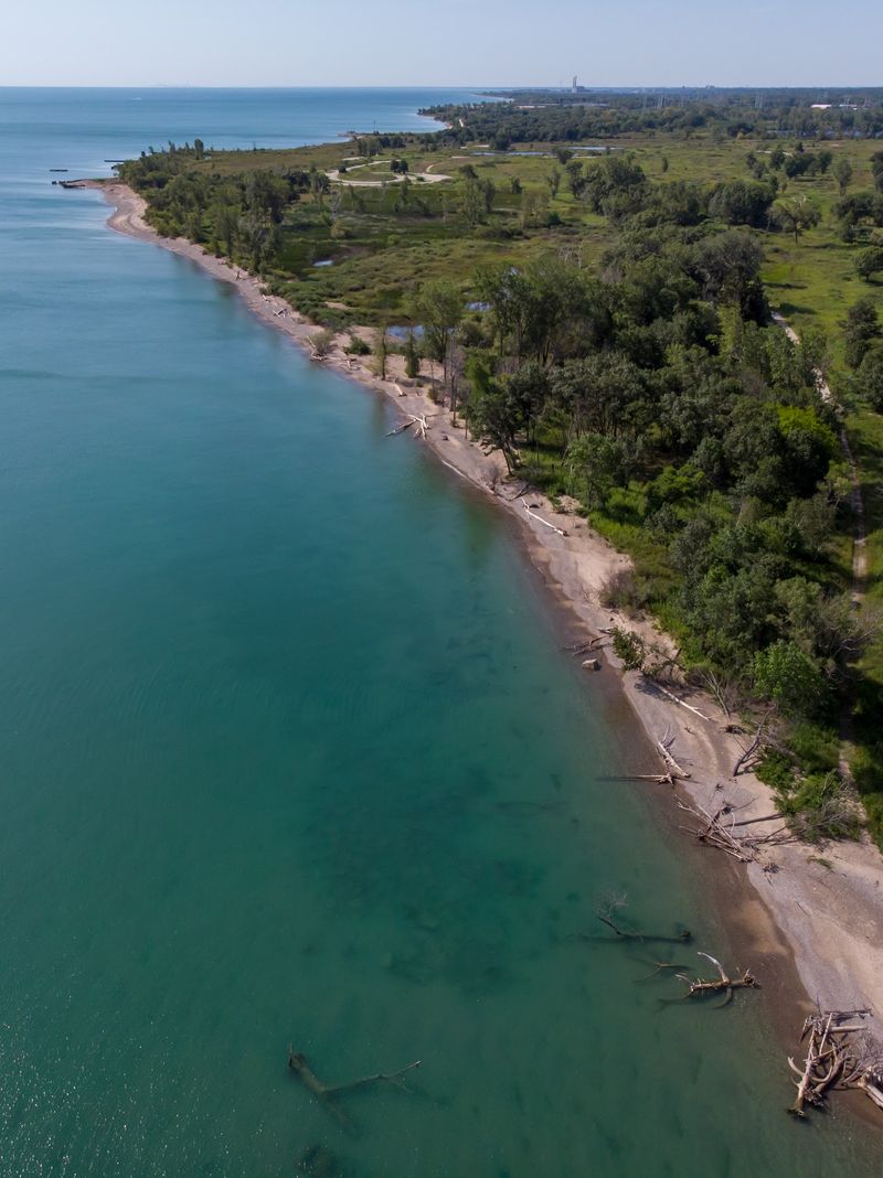 Six And A Half Miles Of Lake Michigan Shoreline
