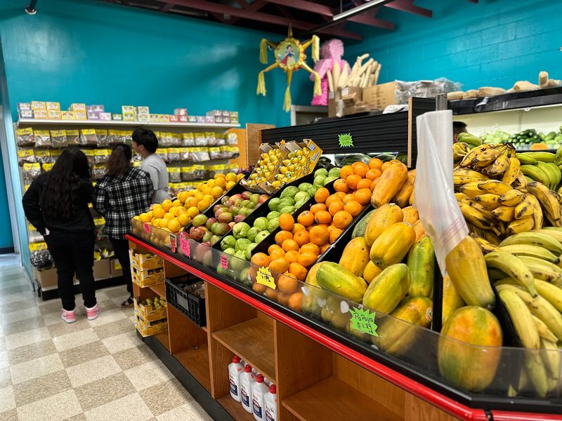 Produce Aisles Bursting With Color