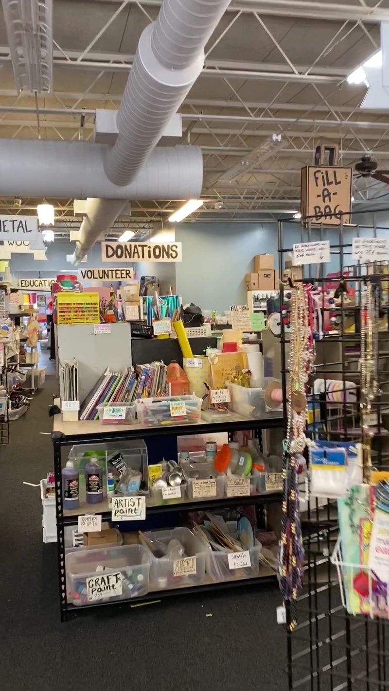 A Nonprofit Shop Built On Secondhand Supplies
