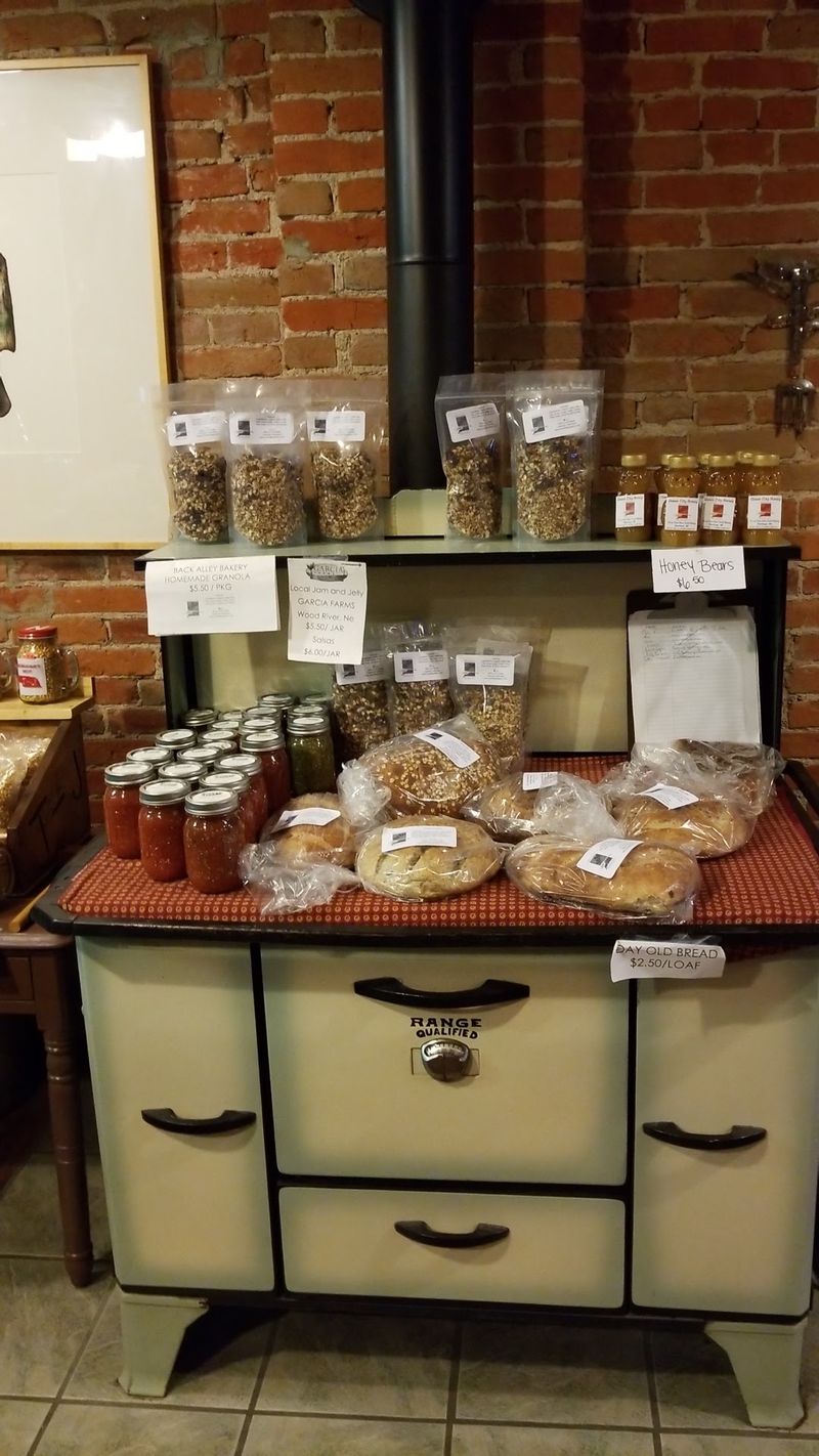 The Bakery Grinds Its Own Wheat And Rye