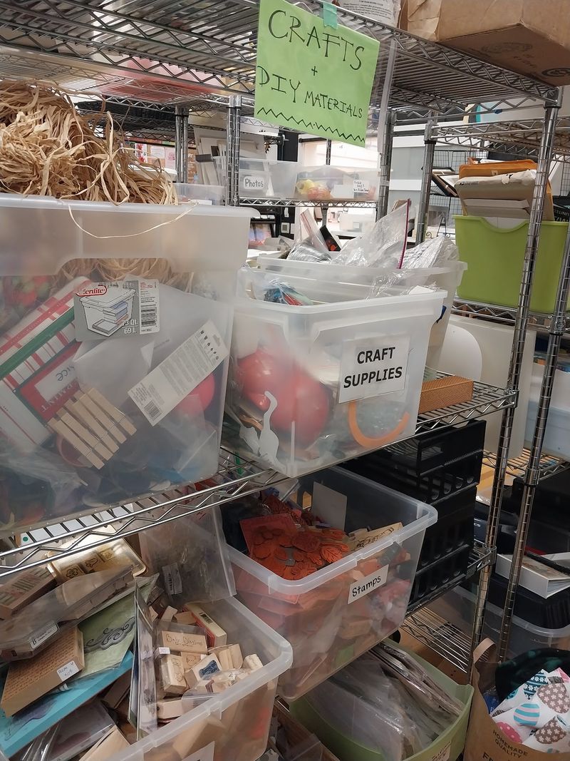 This Non-Profit Washington Craft Thrift Store Is A Hidden Gem For Local Artists - Decor Hint A Thrift Store That Feels Like A Crafter's Playground