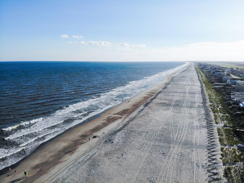 This North Carolina Beach Is One Of The Few Places You Can Hunt For Ancient Sea Biscuits - Decor Hint Start Near The East End Where Fossil Finds Turn Up Most Often