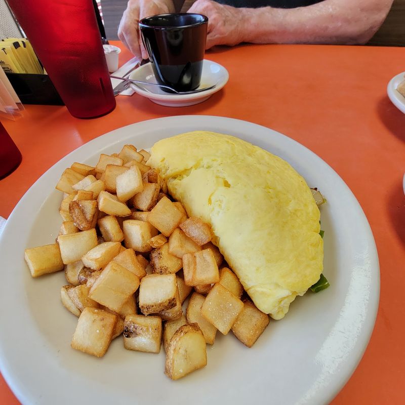 Order One Of The Oversized Omelets That Built The Place's Reputation