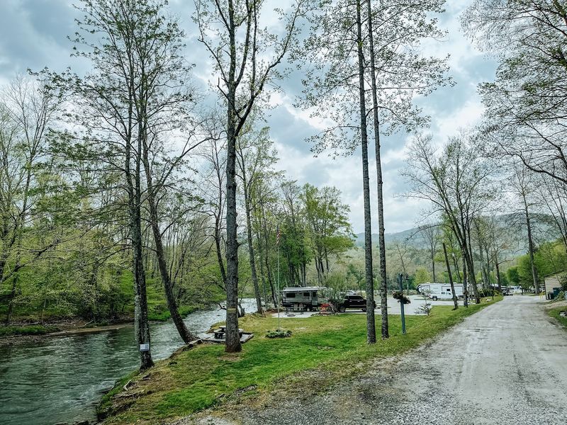 Set Up Camp With The River Running Right Beside You