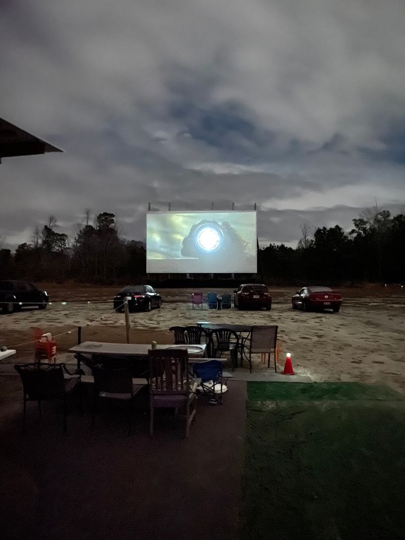 Pull In For An Old-School Movie Night Under The Stars