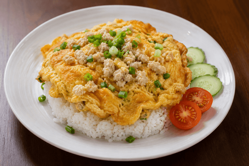 This Tiny-Town North Carolina Thai Cafe Comes With A Storybook Church View - Decor Hint Order The Chicken Omelette Rice When You Want Something Beyond The Usual Thai Favorites