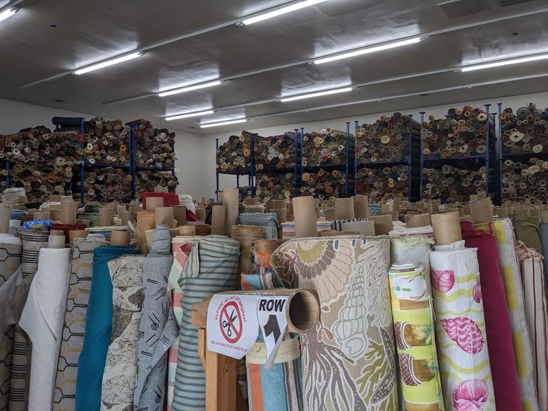 Deep-Discount Upholstery Fabric Makes Big Projects Much Easier On The Budget