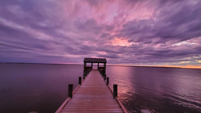 Shallow Sound Waters Around Nags Head, North Carolina