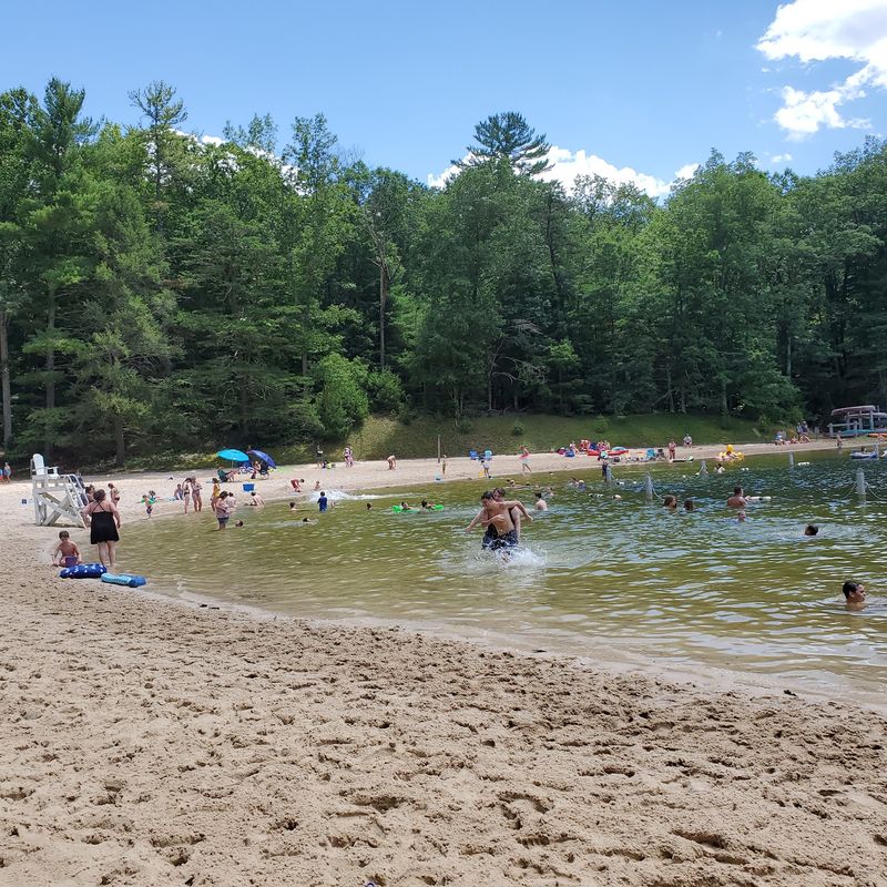 Swimming, Paddling, And Pure Lake Fun