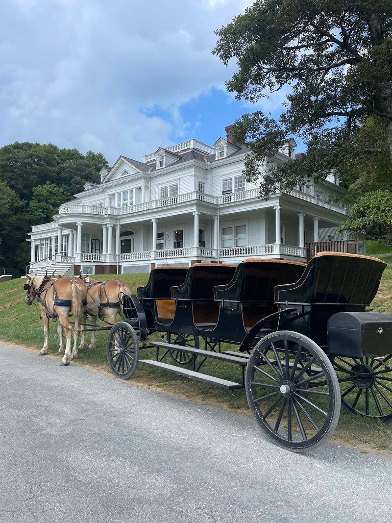 This 2-Hour Carriage Ride Might Be North Carolina’s Most Unexpected Mountain Adventure - Decor Hint Pass The Cone Manor While Your Driver Shares Stories From The Estate’s Past