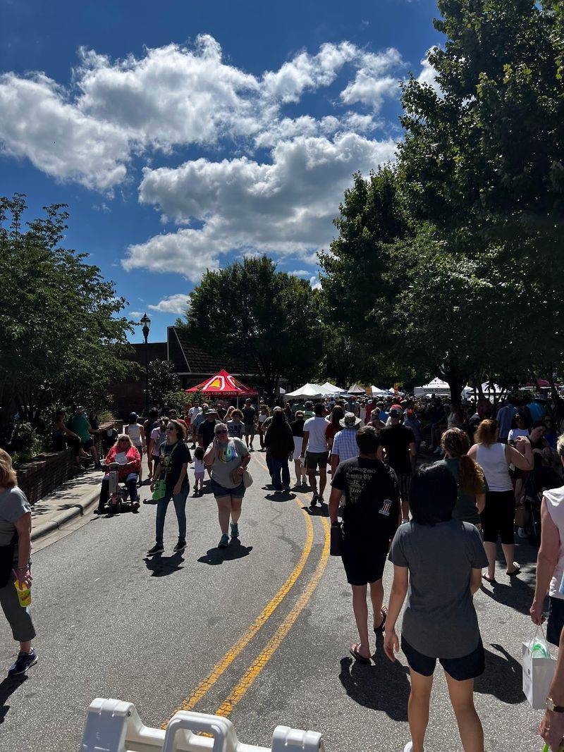 Browse Arts Crafts And Food Vendors Spread Through Downtown
